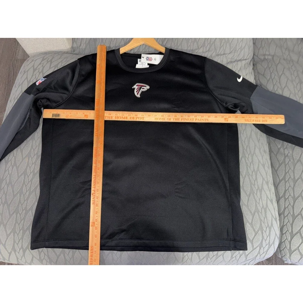 Mens 3XL Nike NFL Atlanta Falcons Team Issued On-Field Therma-FIT Sweatshirt NEW